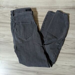 Liverpool Los Angeles 0P Skinny High Rise Ankle Dark Gray Denim Jeans Jeggings